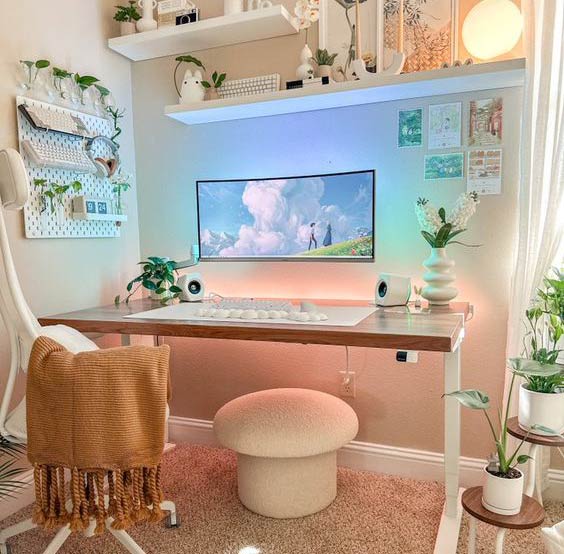 Woodland Gaming Setup